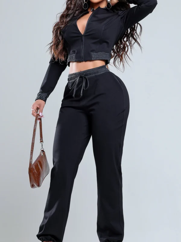 Conjunto Divine Jogger com Brilho Jogger e Bomber