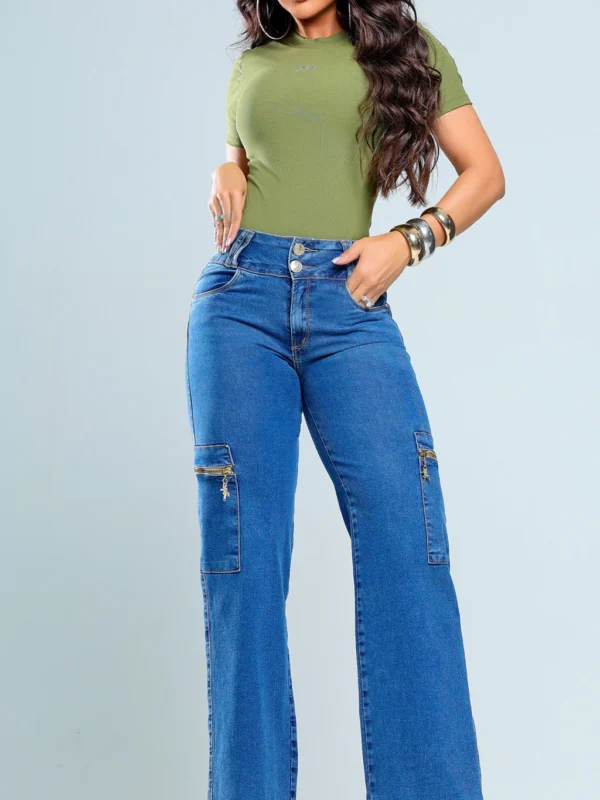 Calça Jeans Cargo Muse Premium