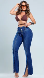 Calça Jeans Flare Charm