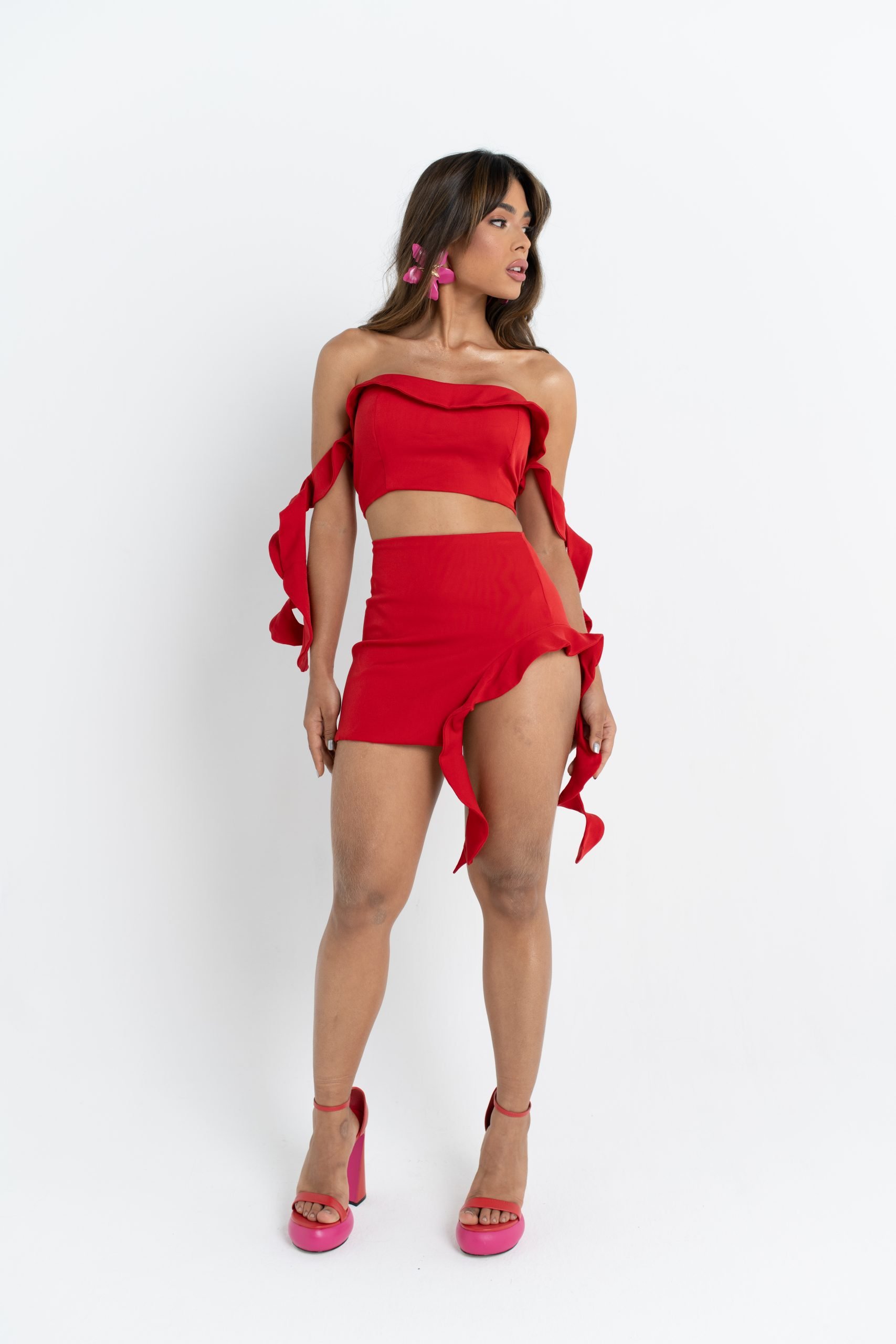 Blusa Cropped Kiara Feminina Moderna