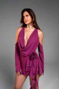 Vestido Hannah Feminino Elegante