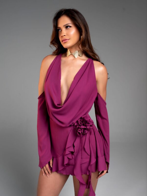 Vestido Hannah Feminino Elegante