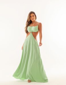 Vestido Iza Feminino Elegante