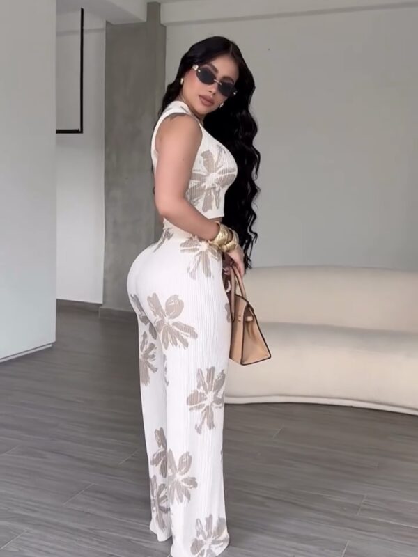 Conjunto Pantalona Flores