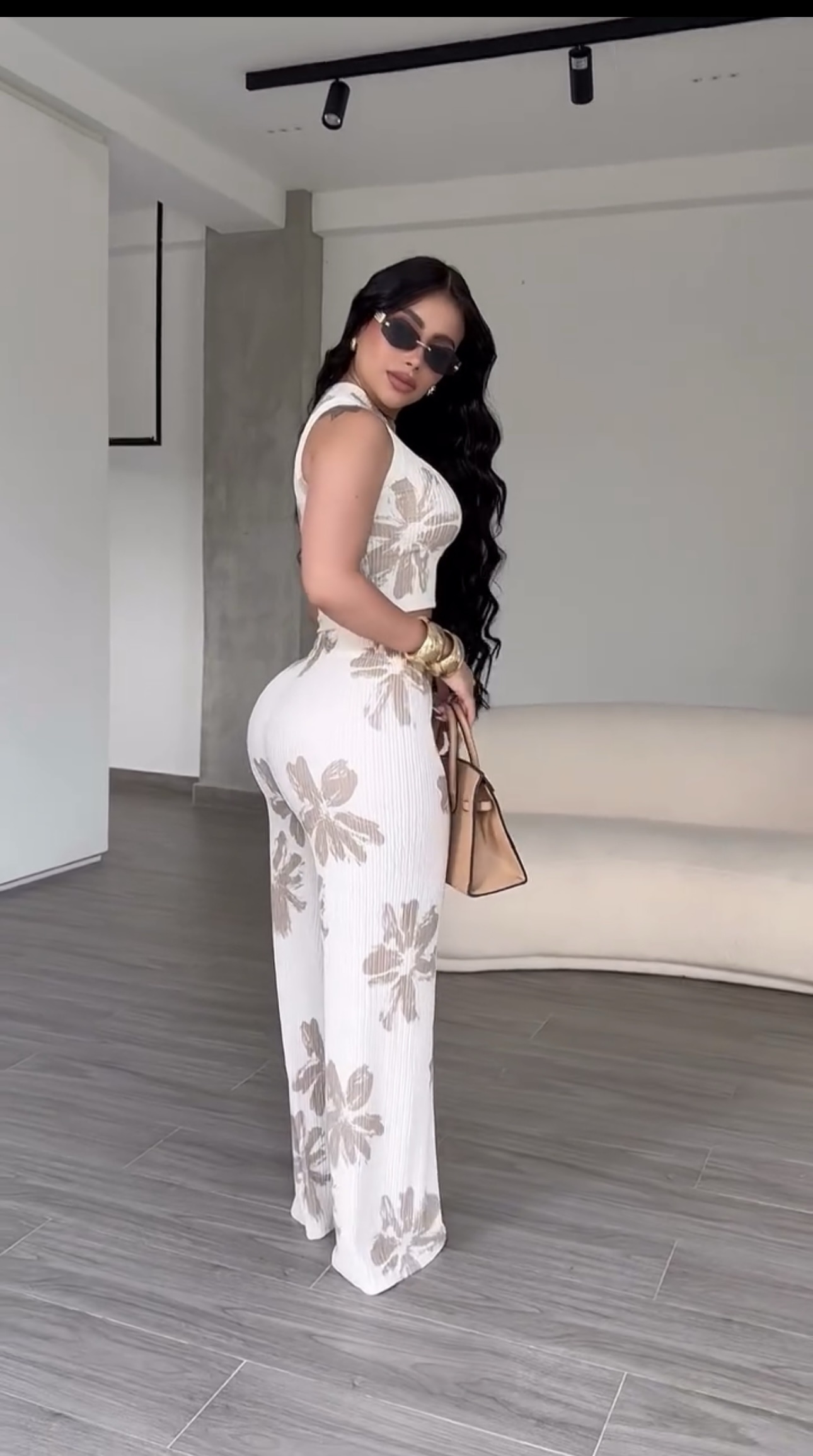 Conjunto Pantalona Flores