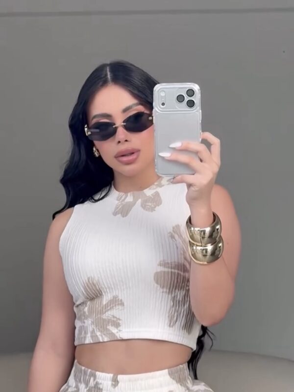 Conjunto Pantalona Flores