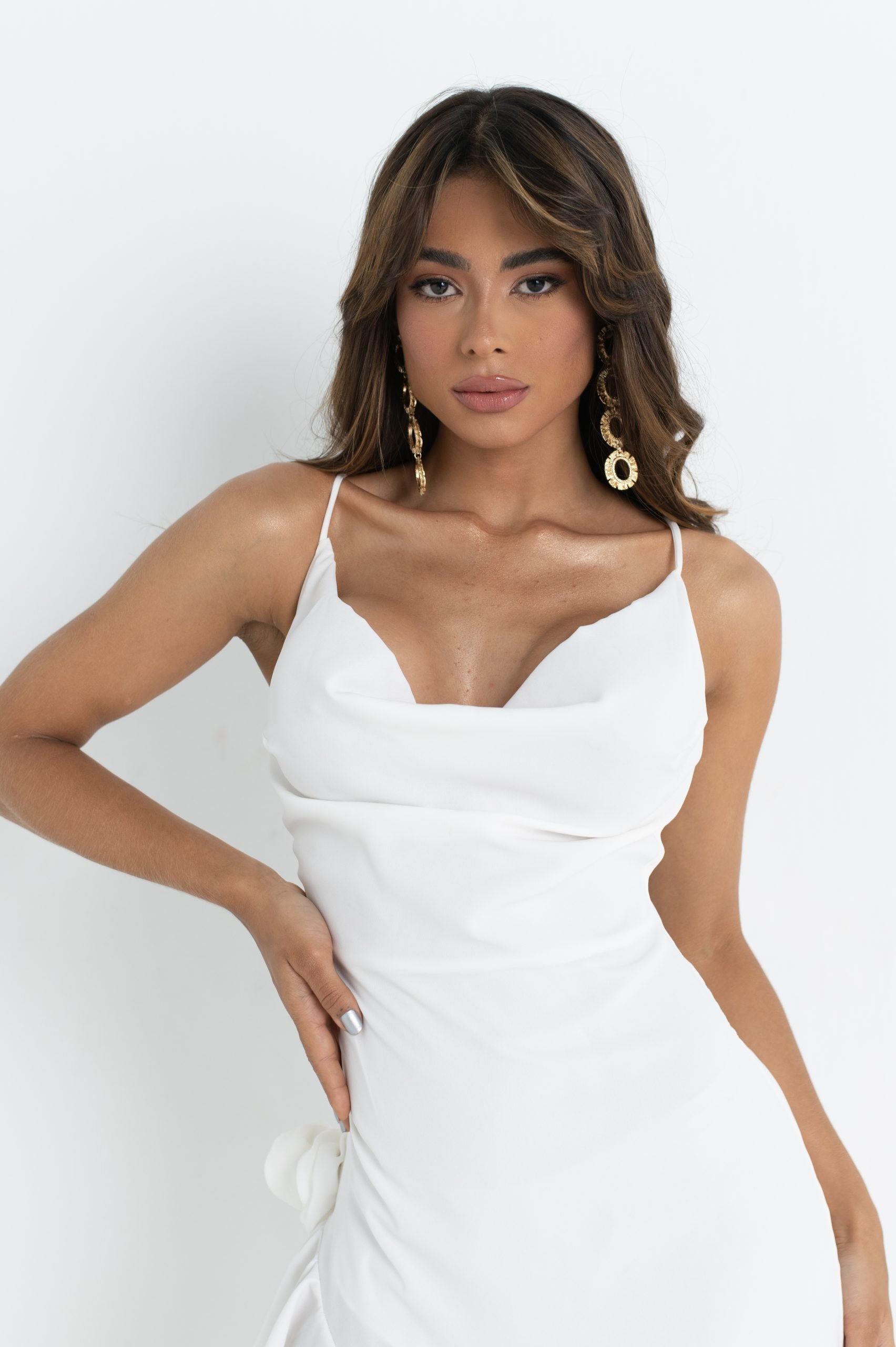 Vestido Long Bella Feminino Elegante