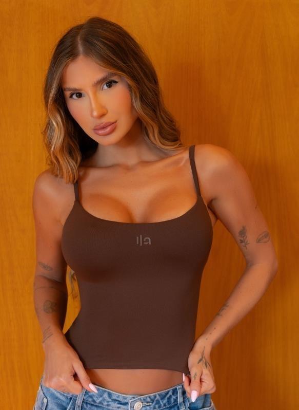 Blusa Regata Alça Fina Madu