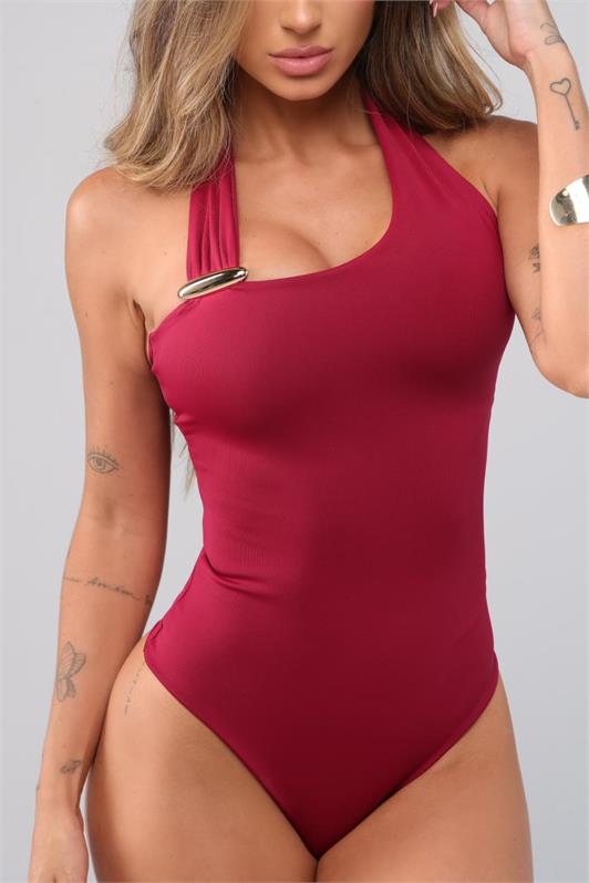 Body Um Ombro Só com Argola Jenifer