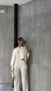 Conjunto Elegante Feminino Estiloso