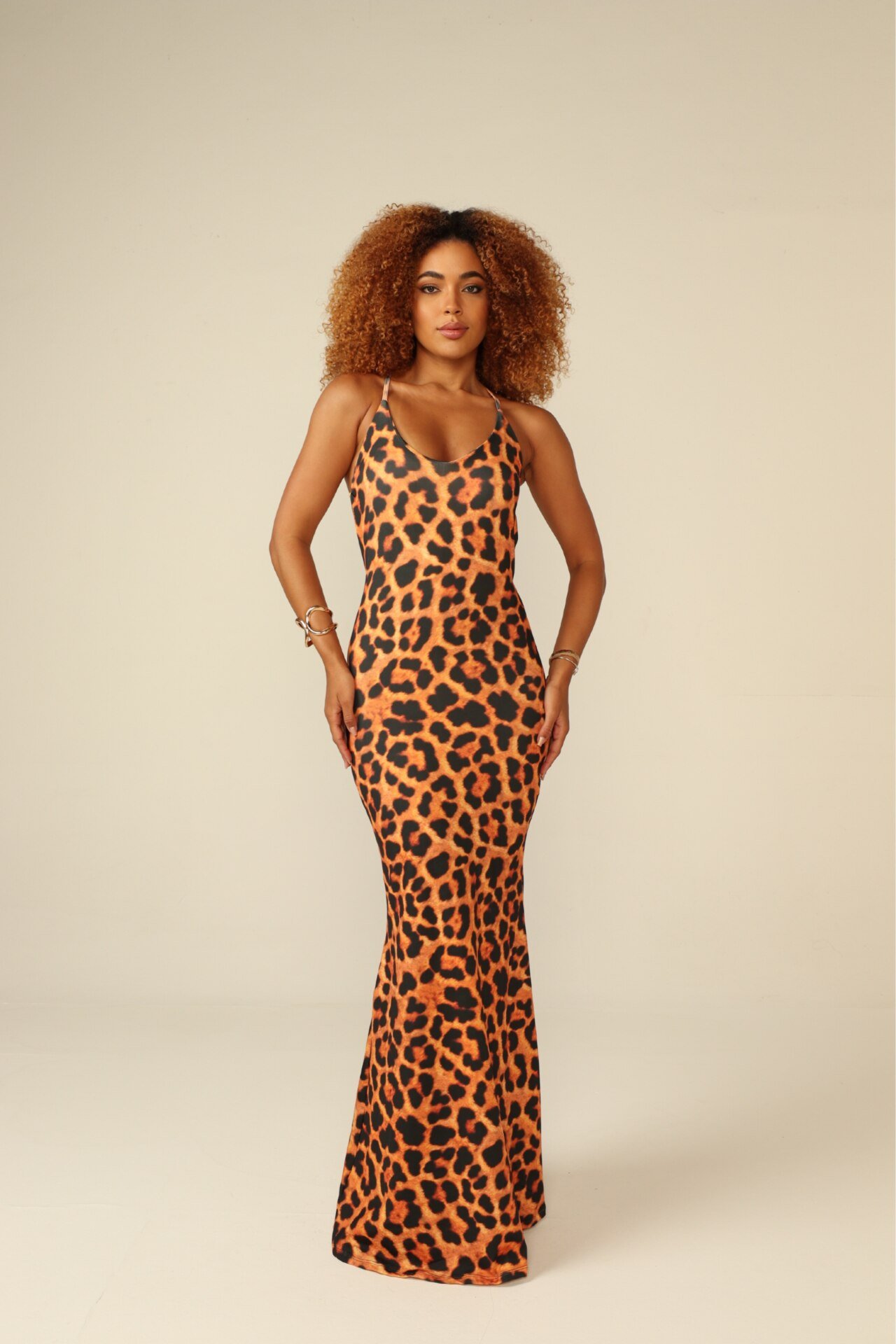 Vestido Longo de Alcinha Animale