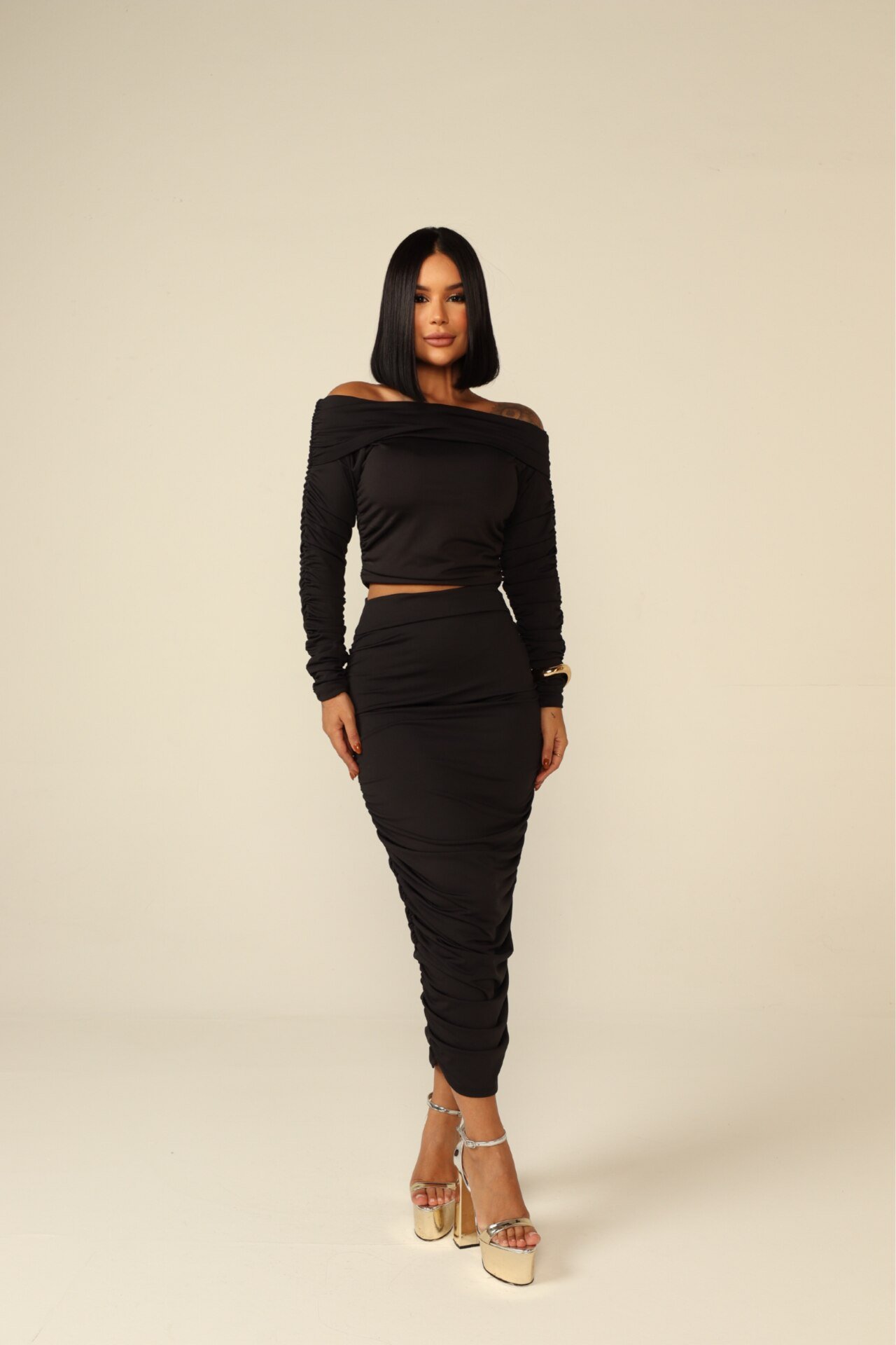 Cropped Ana Luiza Preto