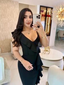 Vestido Modelador Babados – Feminino Elegante