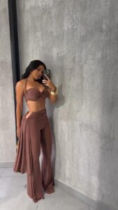 Conjunto Modelador Polli Top com Bojo + Exclusivo Feminino Elegante