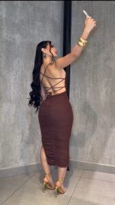 Vestido Alexa Feminino Elegante