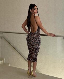 Vestido Modelador Bia com Bojo Feminino Elegante