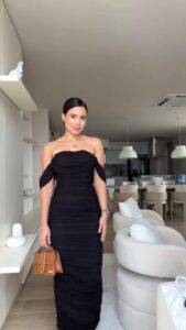 Vestido Modelador Paris Feminino Elegante