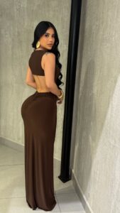 Vestido Zarine Feminino Elegante