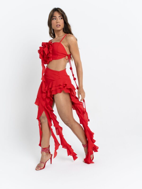 Saia Kira Feminina Cintura Alta