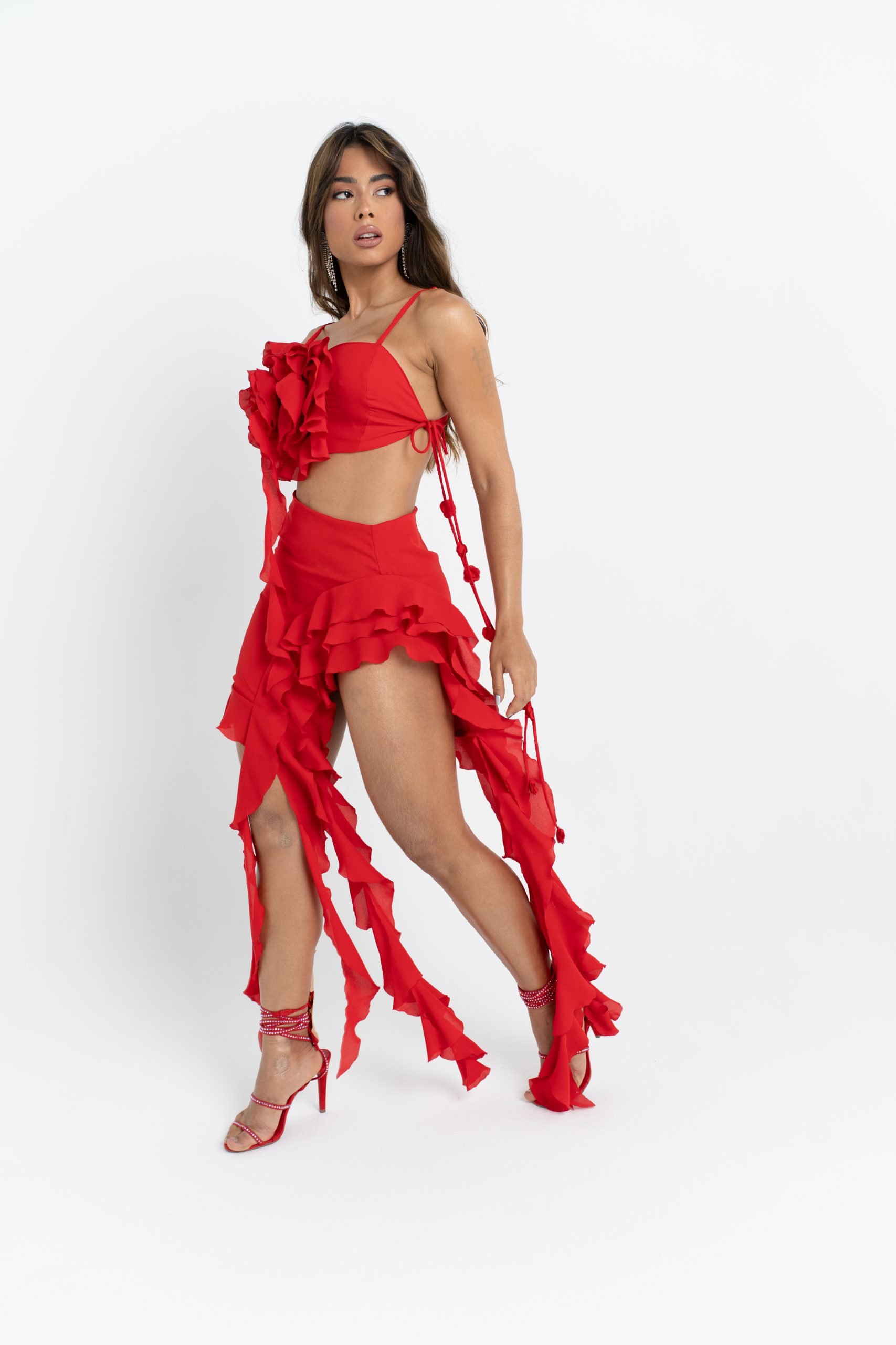 Saia Kira Feminina Cintura Alta