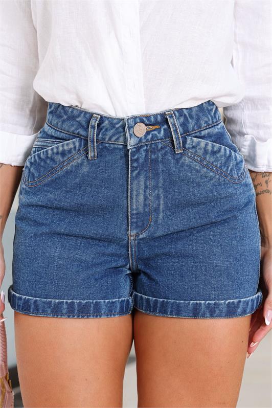 Bermuda Jeans Feminina