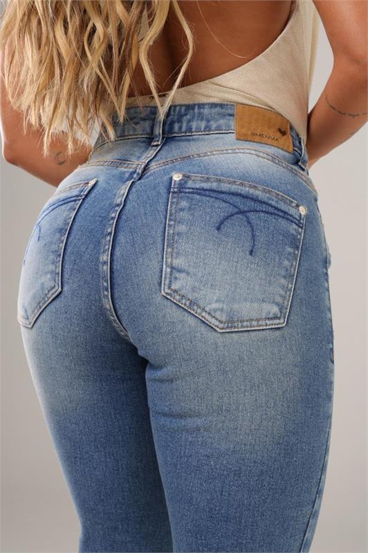 Calca Reta Jeans Premium