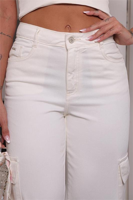 Calca Wide Leg Jeans Vintage